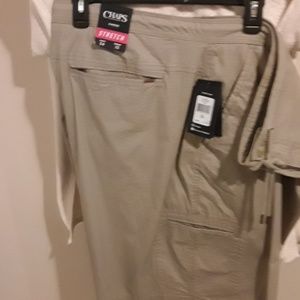 Nwt Chaps big and tall cargo shorts